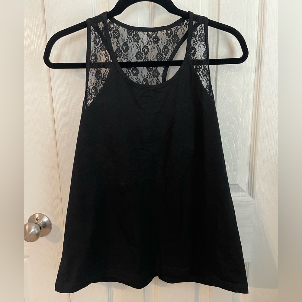 Black Lace Tank